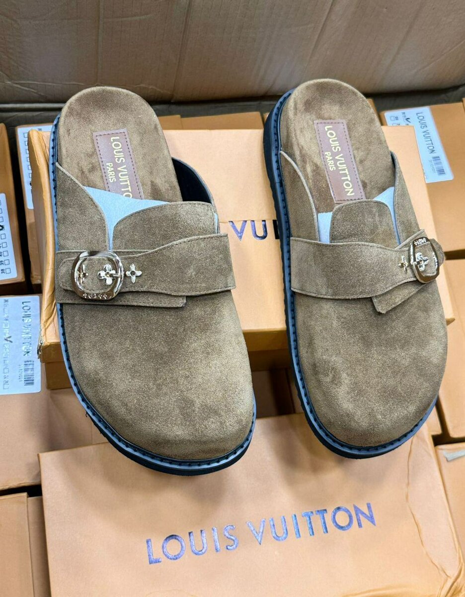 Sandales en daim confortables