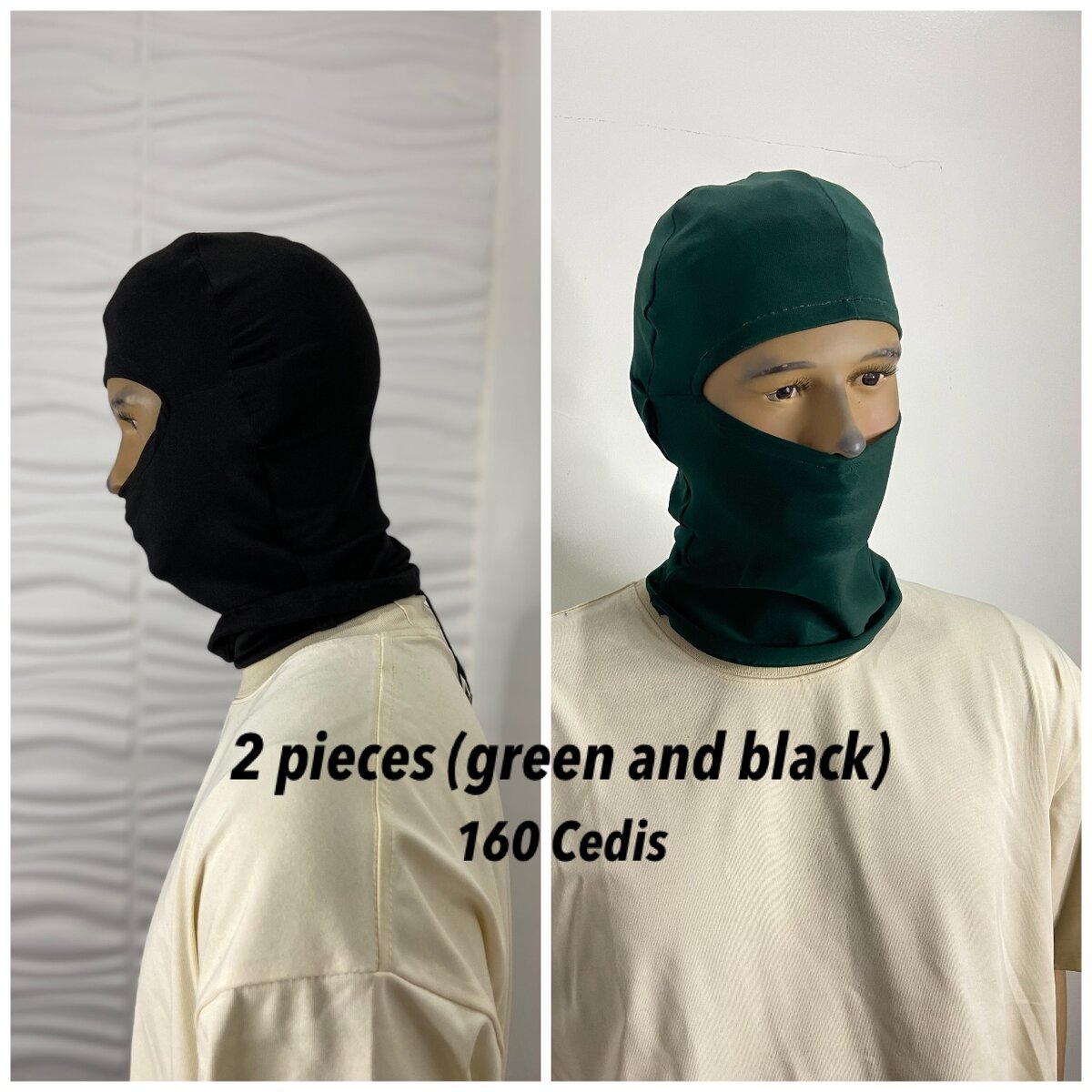 Ski Mask 2 pieces 160 gh