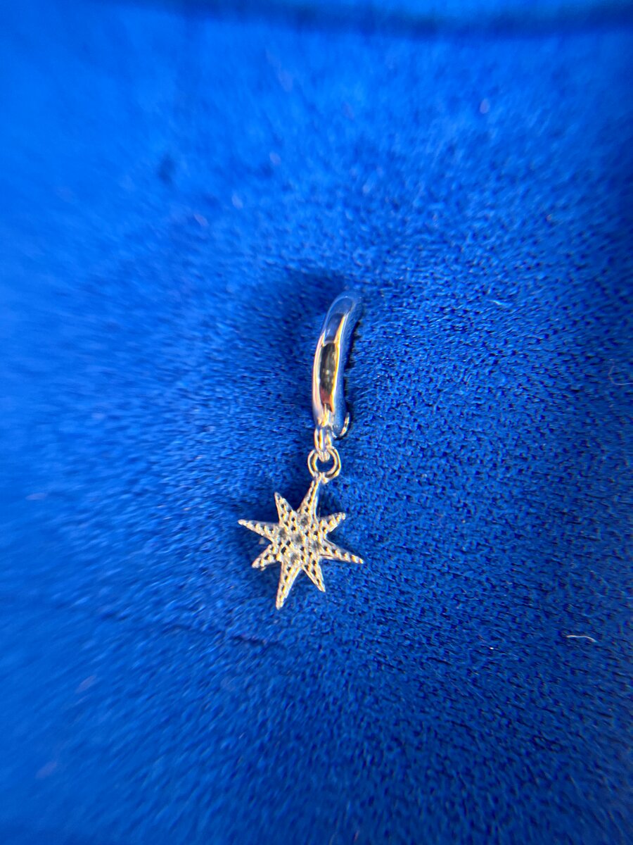 Boucles Étoiles en Argent