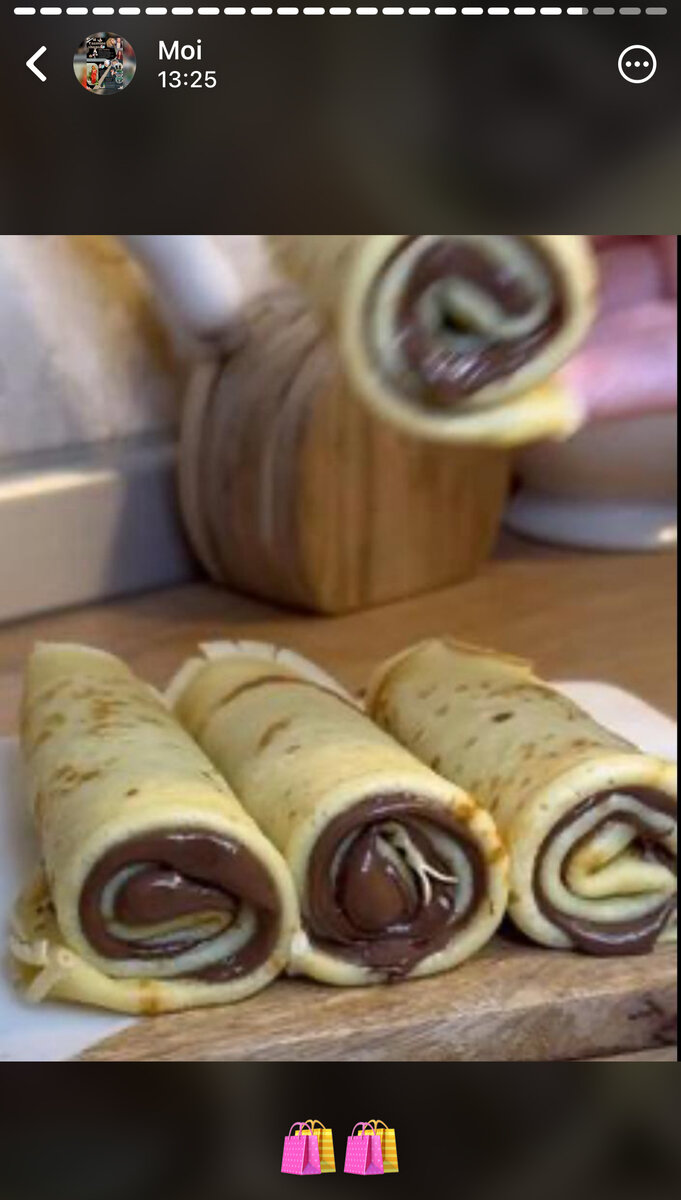 Crêpes Gourmandes Chocolat