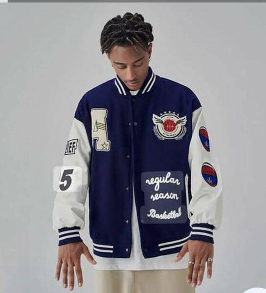 Pull extérieur multicolore