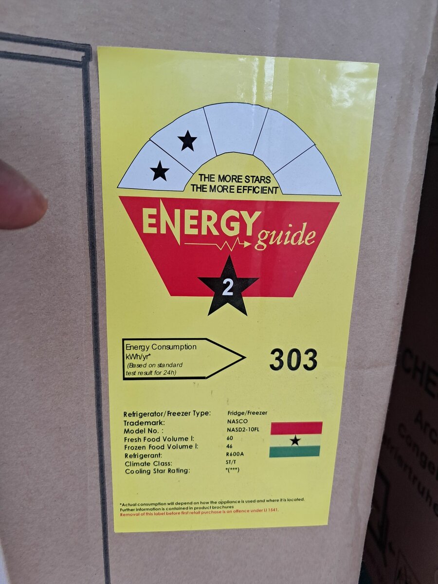 Nasco combined Fridge 106 litres