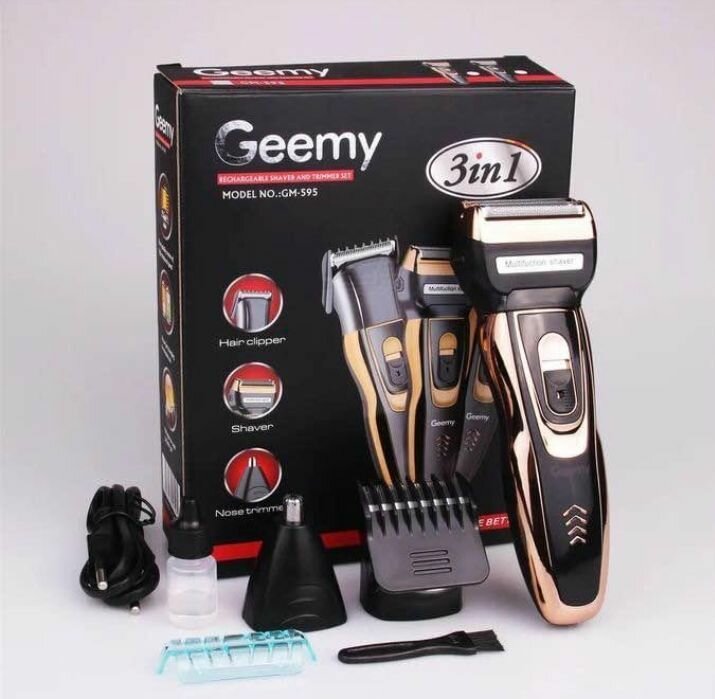 Tondeuse rechargeable 3 en 1