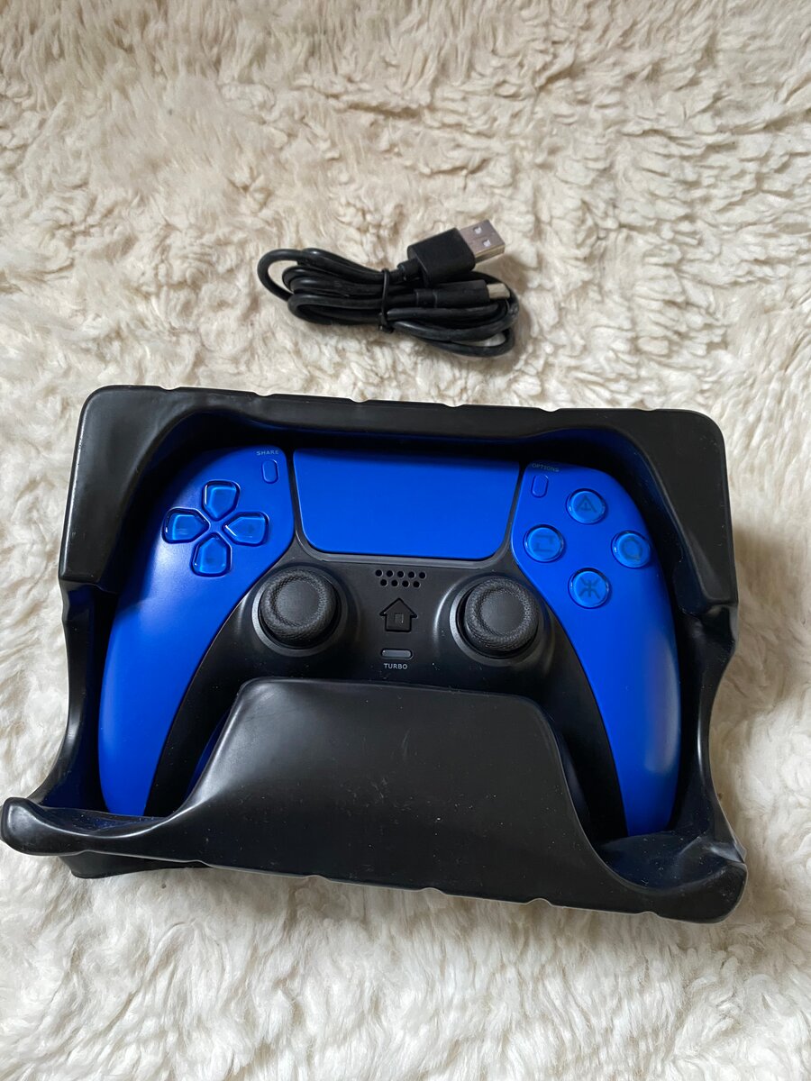 Manette de Jeu Sans Fil Bleue