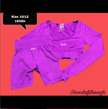 women's top and shorts