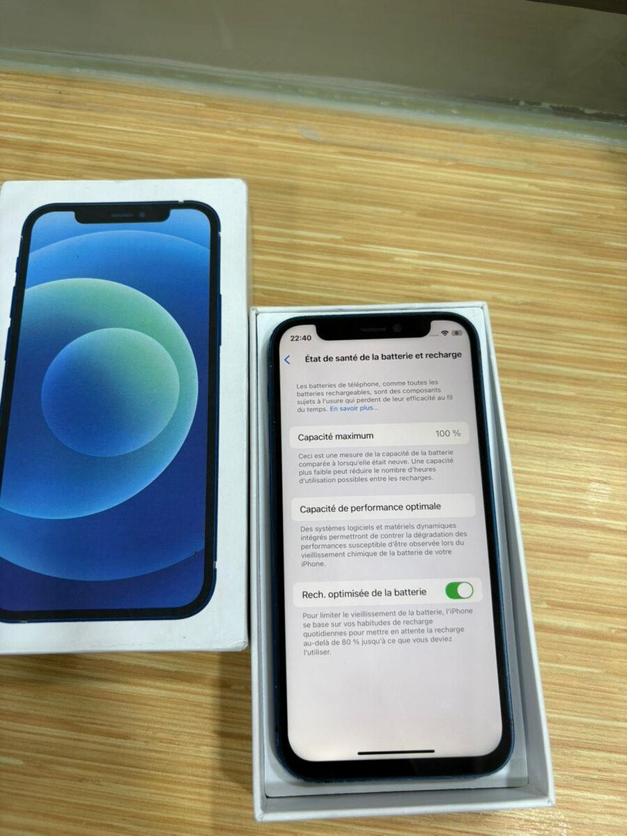 12 mini 128giga écran changé