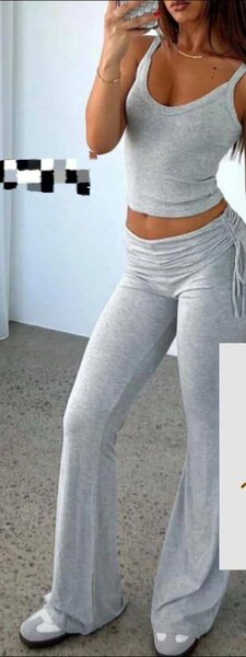 Ensemble Décontracté Femme Grise