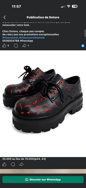 Chaussures robustes stylées