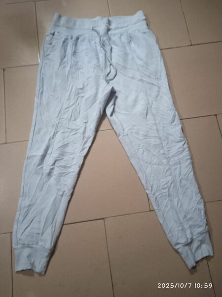 Pantalon de jogging blanc