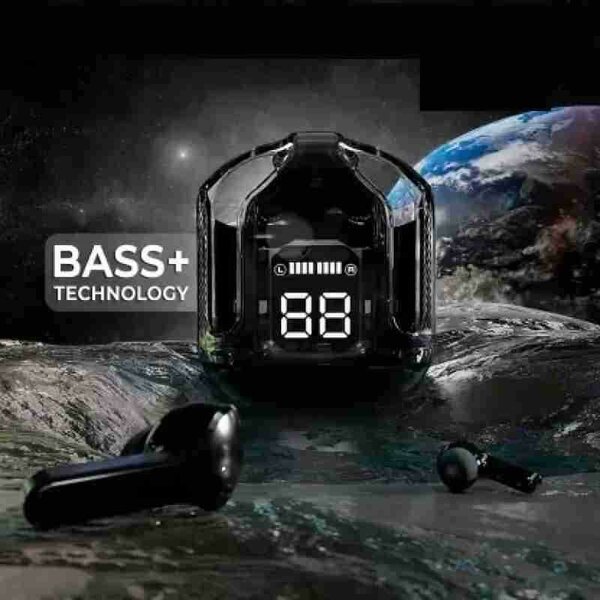 Écouteurs Bluetooth LED Bass+