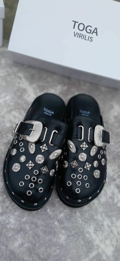 SANDALE ORIGINALE TOGA NOIRE