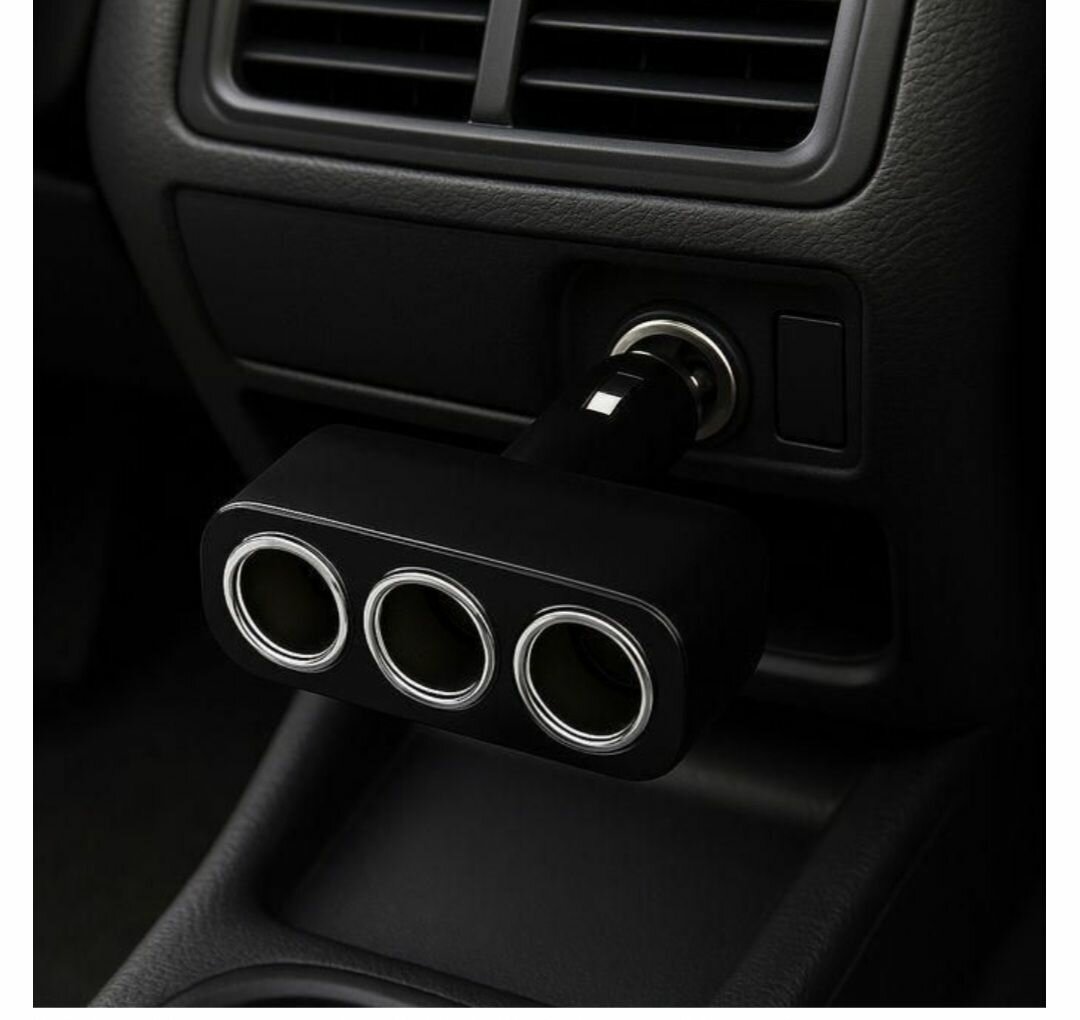 Adaptateur allume-cigare 3 prises