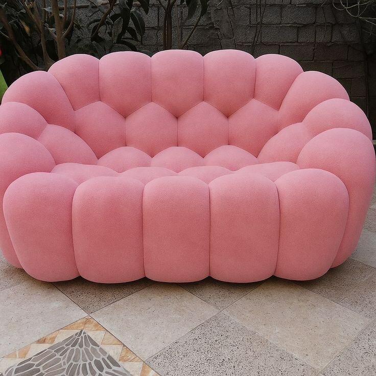 Canapé Design Moderne Rose