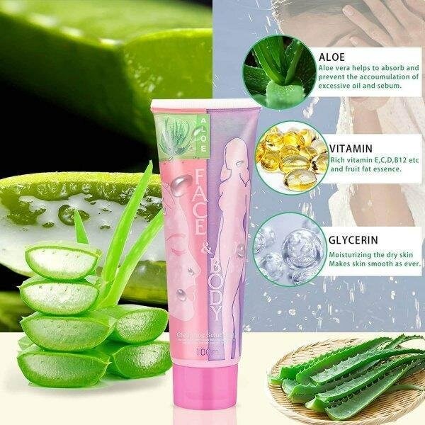 Skin brightening and cleaning scrub Gel