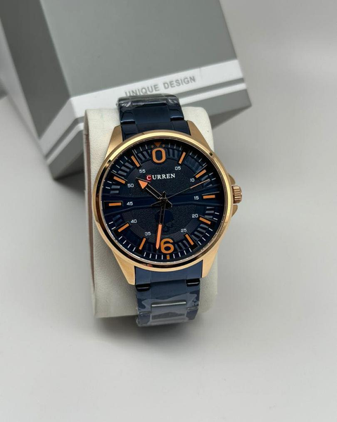 Ensemble Montre CURREN jaune