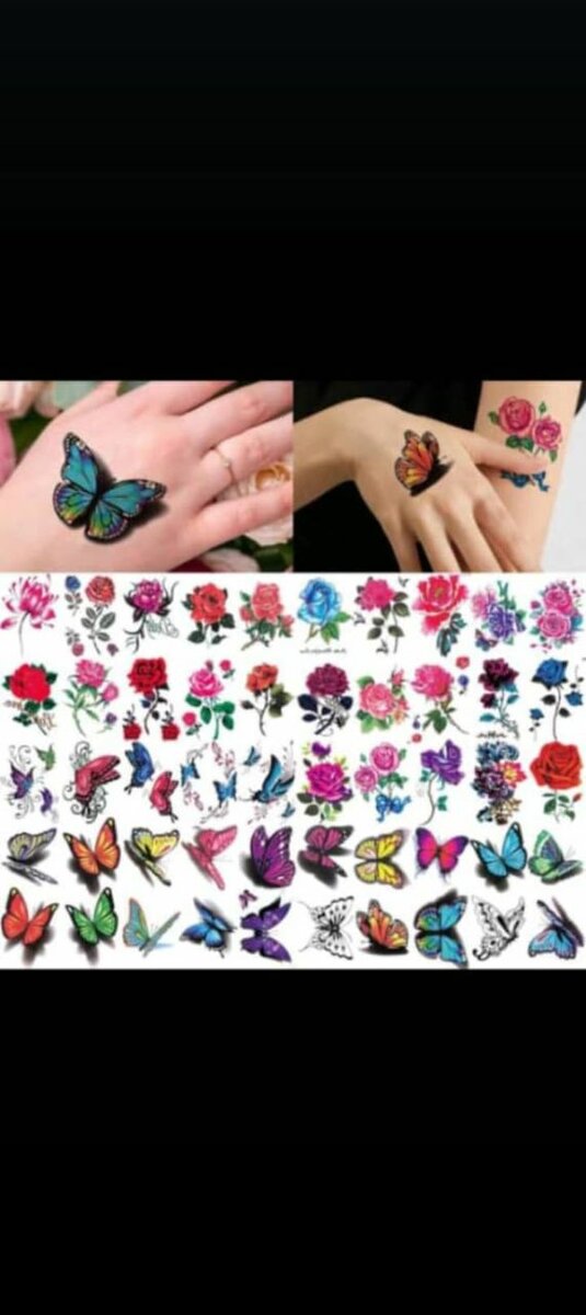 Tatouages éphémère