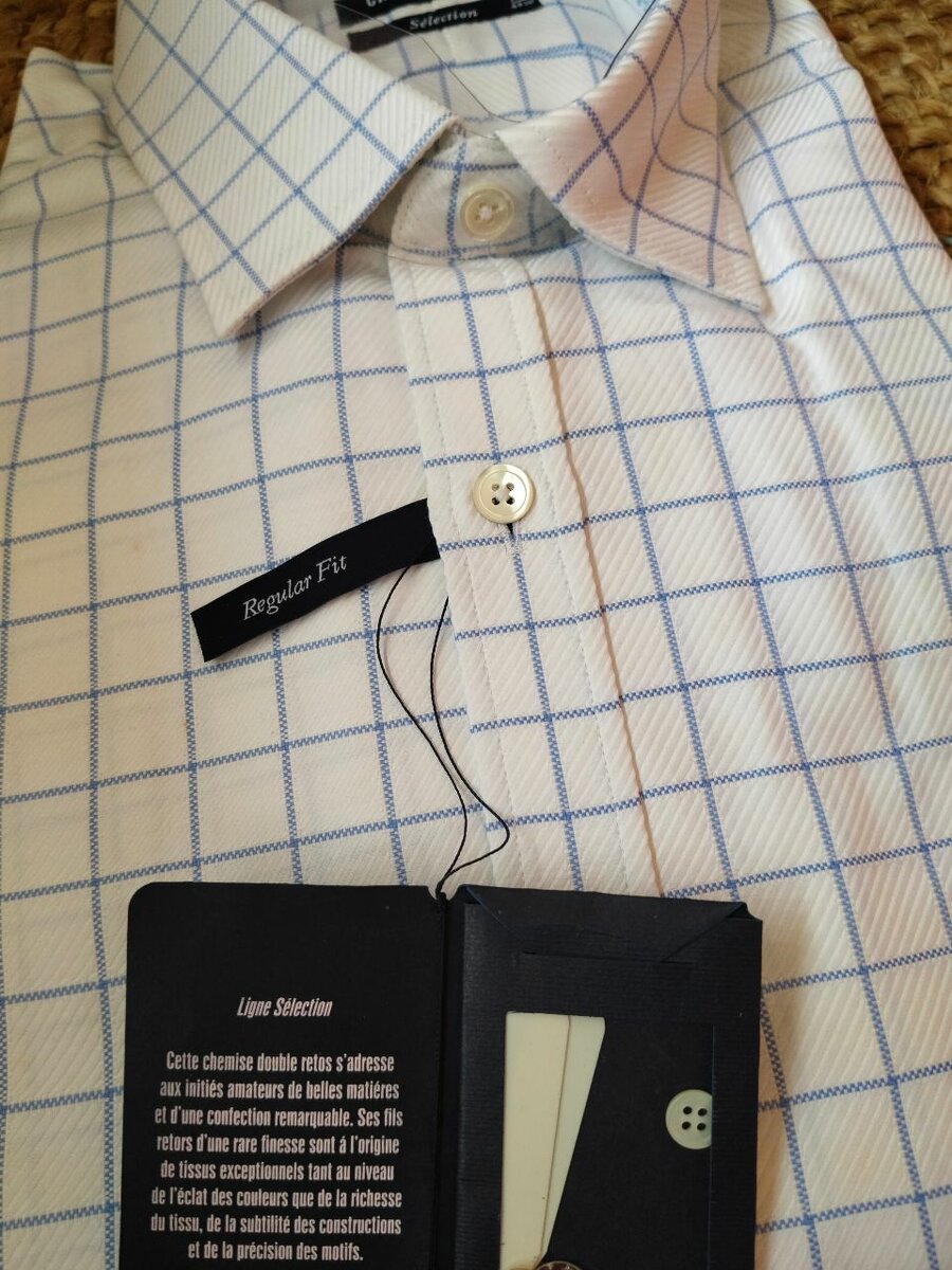 Chemise Homme Coton Regular