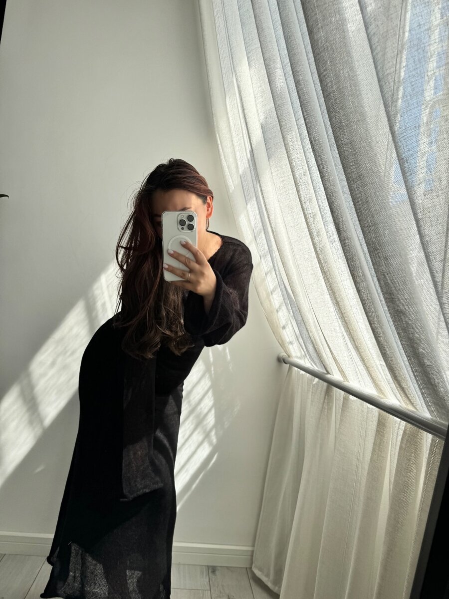 Платье с подкладом