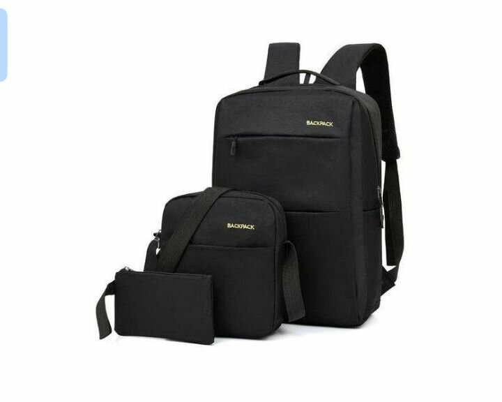 Sac à dos 3 pièces pratique