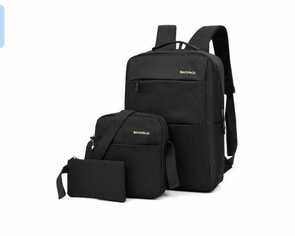 Sac à dos 3 pièces pratique