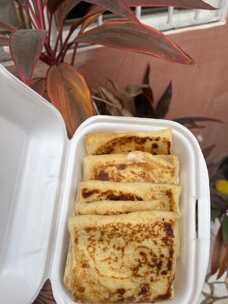 Crêpes natures gourmandes