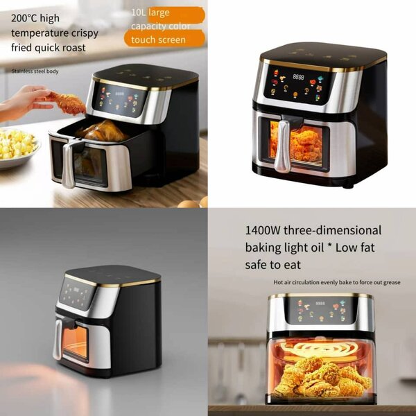 12 Liters deep air fryer