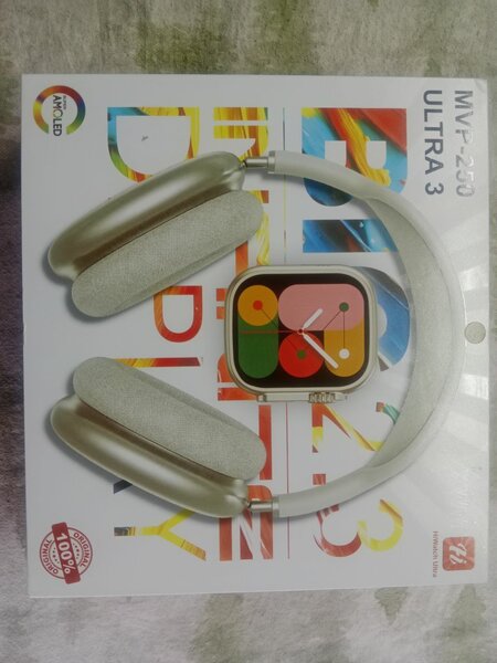 MVP-250 Ultra 3 Smart Watch Plus Headphone