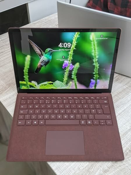 Microsoft Surface Laptop (Burgundy Color)