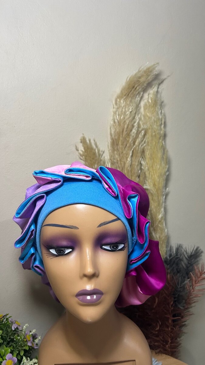 3in1 multicolored bonnet