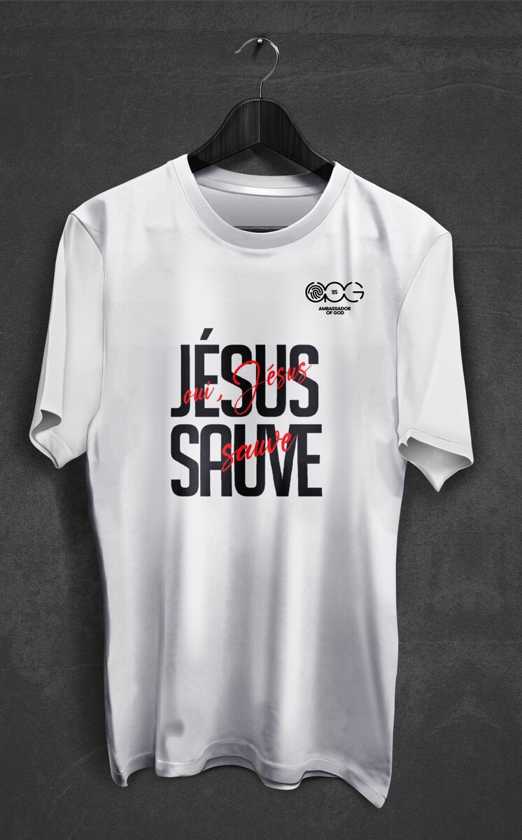 T-shirt message chrétien