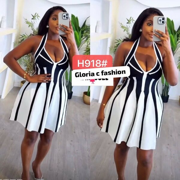 Robe évasée élégante