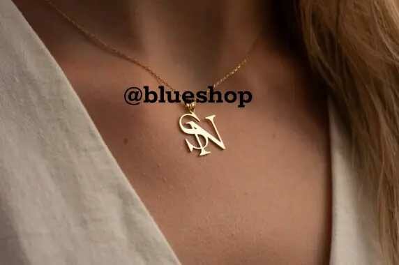 Couple First Letter Customized Pendant