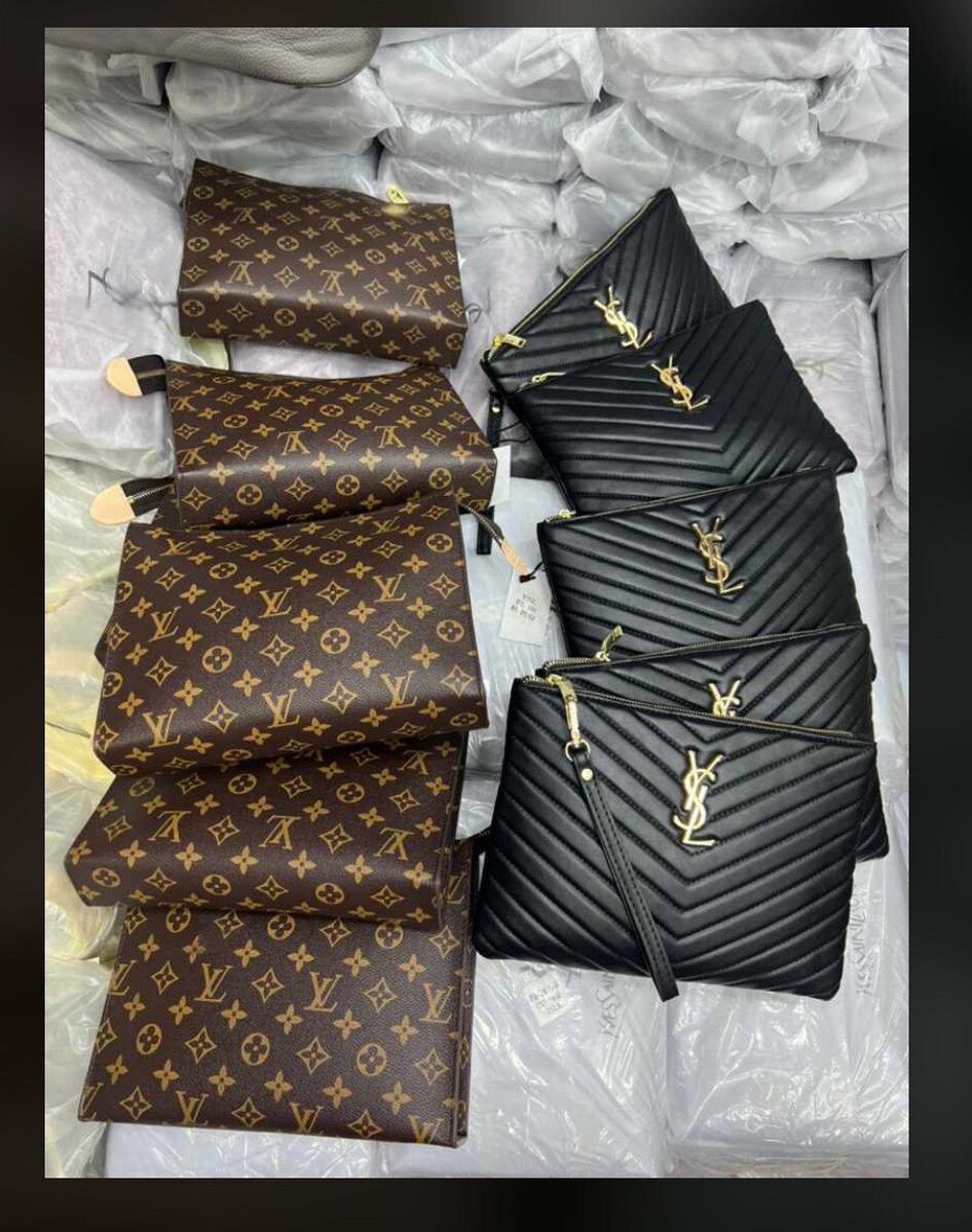 Lv wallets and YSL wallets