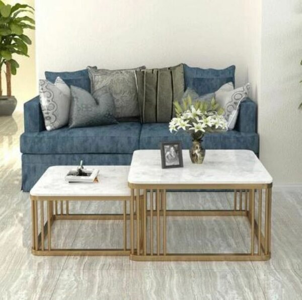 Pair sets of center tables.