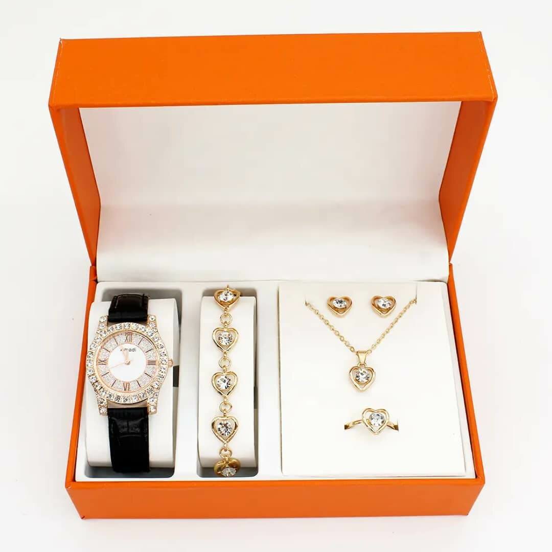 Coffret élégance montre & bijoux