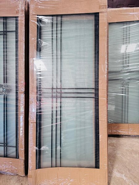 GLASS WASHROOM DOORS