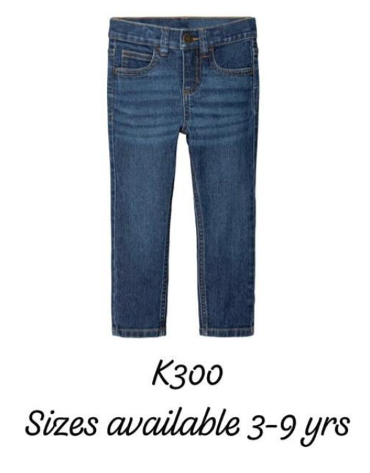Boys jeans 2-8yrs