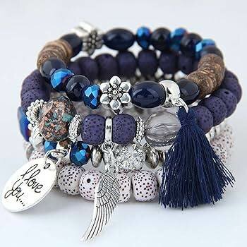 Bracelets Bohèmes Perles Charms