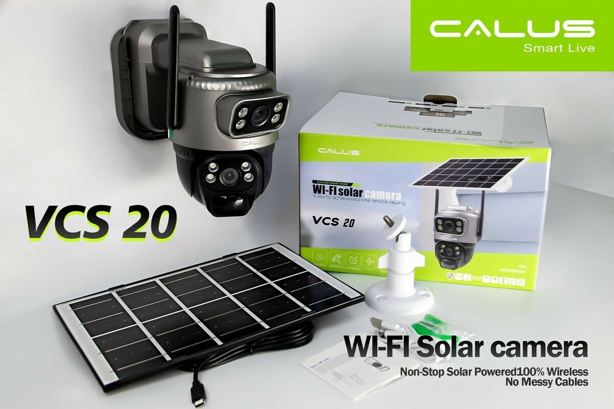 4G Solar Security Camera
