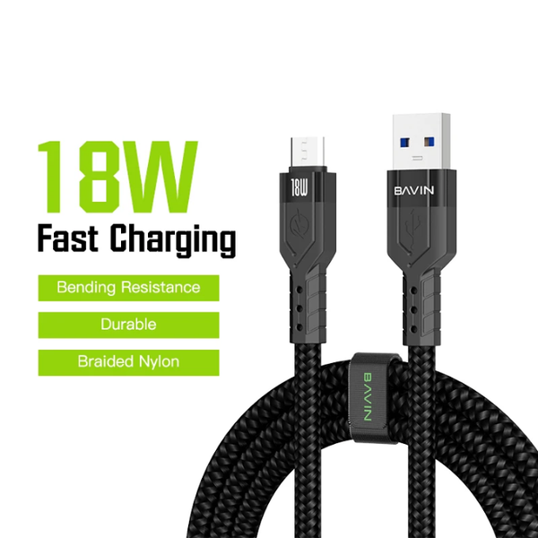 Câble USB Bavin 18W Rapide