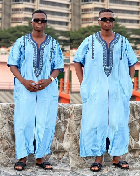 Boubou marocain 100%