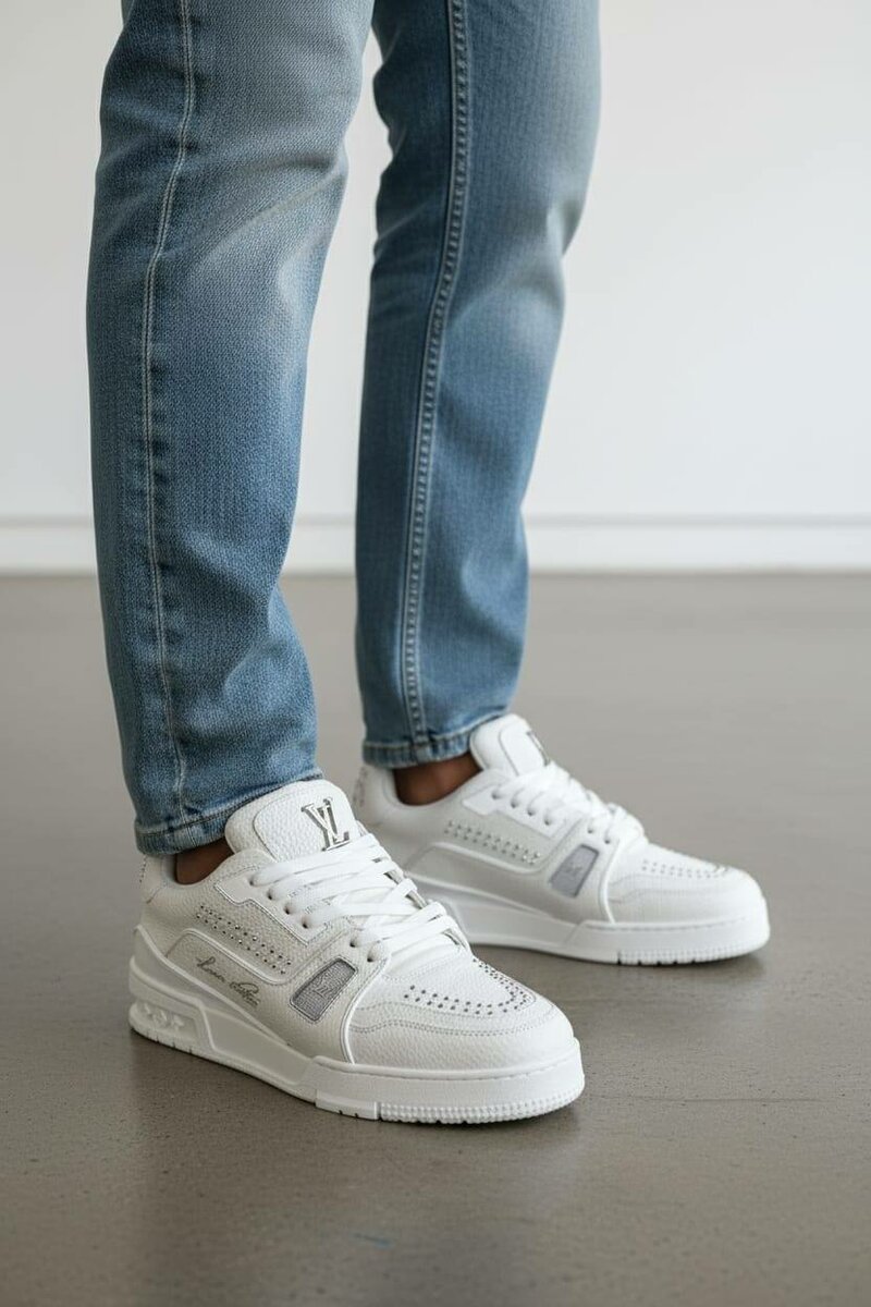 Louis Vuitton Trainer blanche