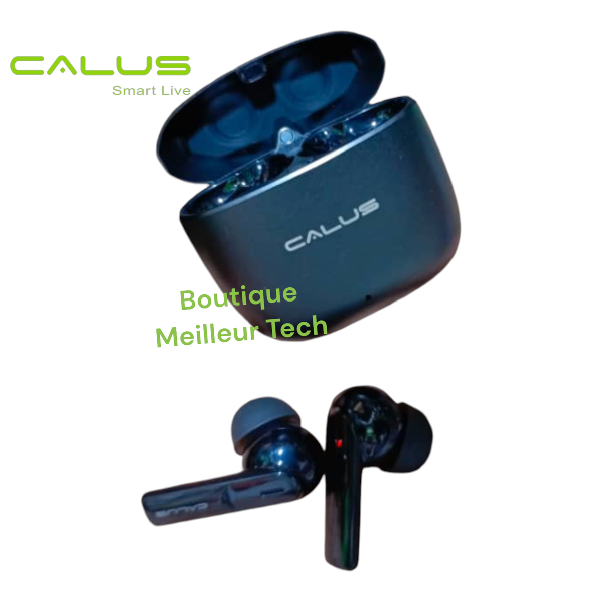 Calus Écouteurs Bluetooth Zip20 - Bass Profonde - ENC Bruit