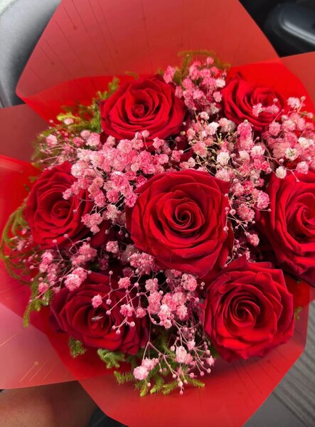 Bouquet romantique de fleurs