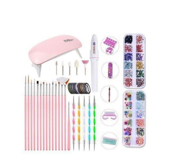 Kit de nail art portable