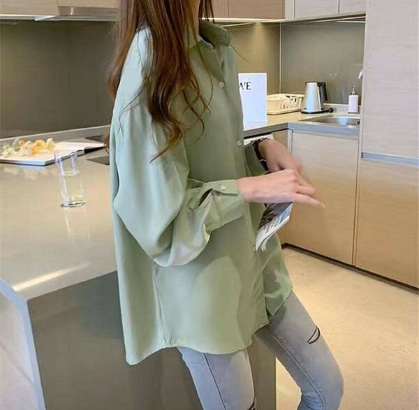 Рубашка свободного кроя