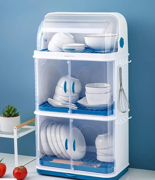 Range vaisselle en plastique PP 3 couches