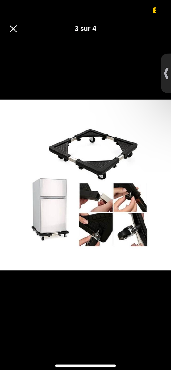 Support de frigidaire