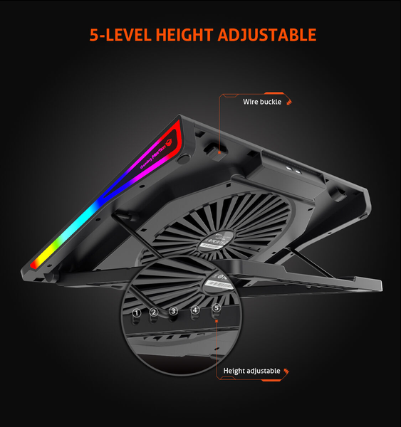 Support Ventilé Réglable RGB