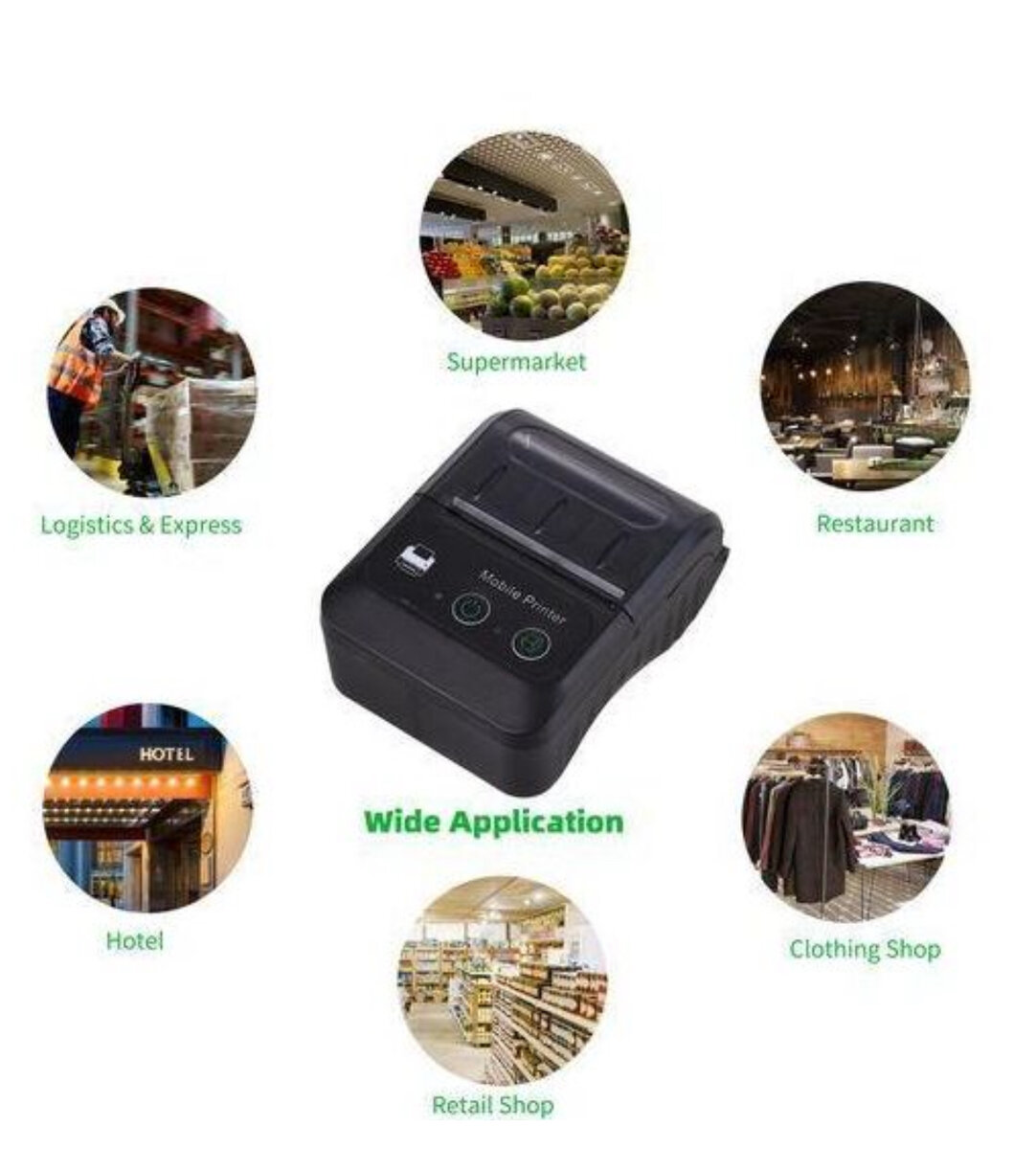 Imprimante Thermique Portable USB